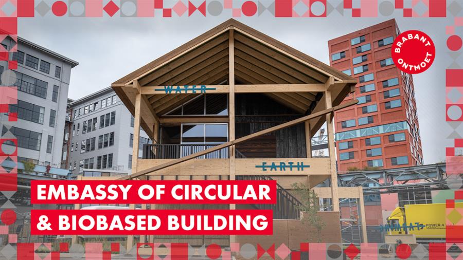 Bericht Embassy of Circular & Biobased Building tijdens Dutch Design Week 2021 bekijken
